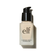 An open 0.68 fl oz bottle of liquid foundation in the color pearl for fair neutral undertones.