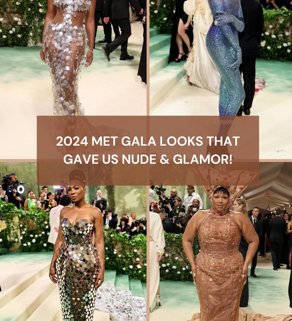 Four Met Gala Designer Looks With Nude Mesh & Glamour!