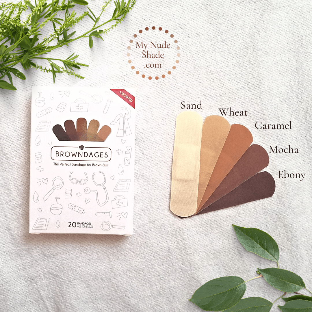 Innovative Product Spotlight: Browndages. Bandages For All Shades of Brown