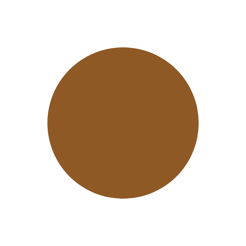 A medium brown nude color swatch for My Nude Shade medium brown complexion category.