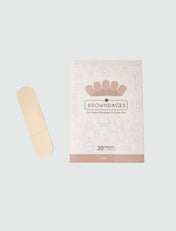 Browndages bandages for lighter skin complexions.