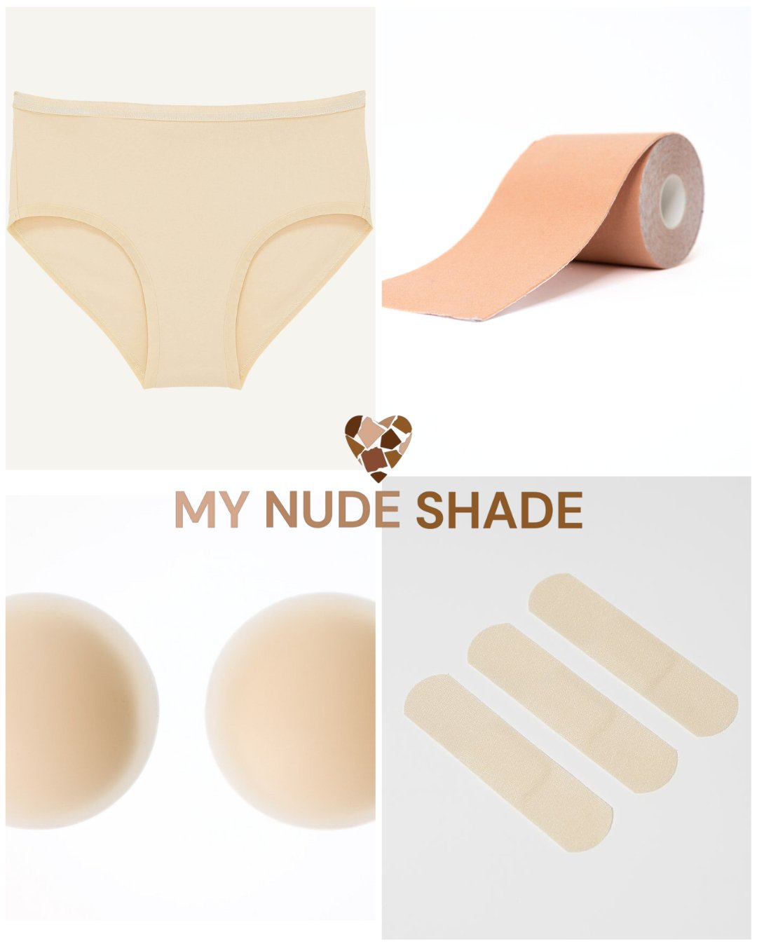 My Nude Shade Light to Tan Starter Bundle