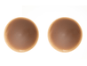 Dark brown flesh tone pasties similar to Browndages Bandages in the color "Mocha" for dark complexions. Similar to MAC lipstick color "Consensual" or Maybelline foundation in "Java".