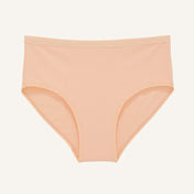 Pinky skin tone organic cotton panties for women.
