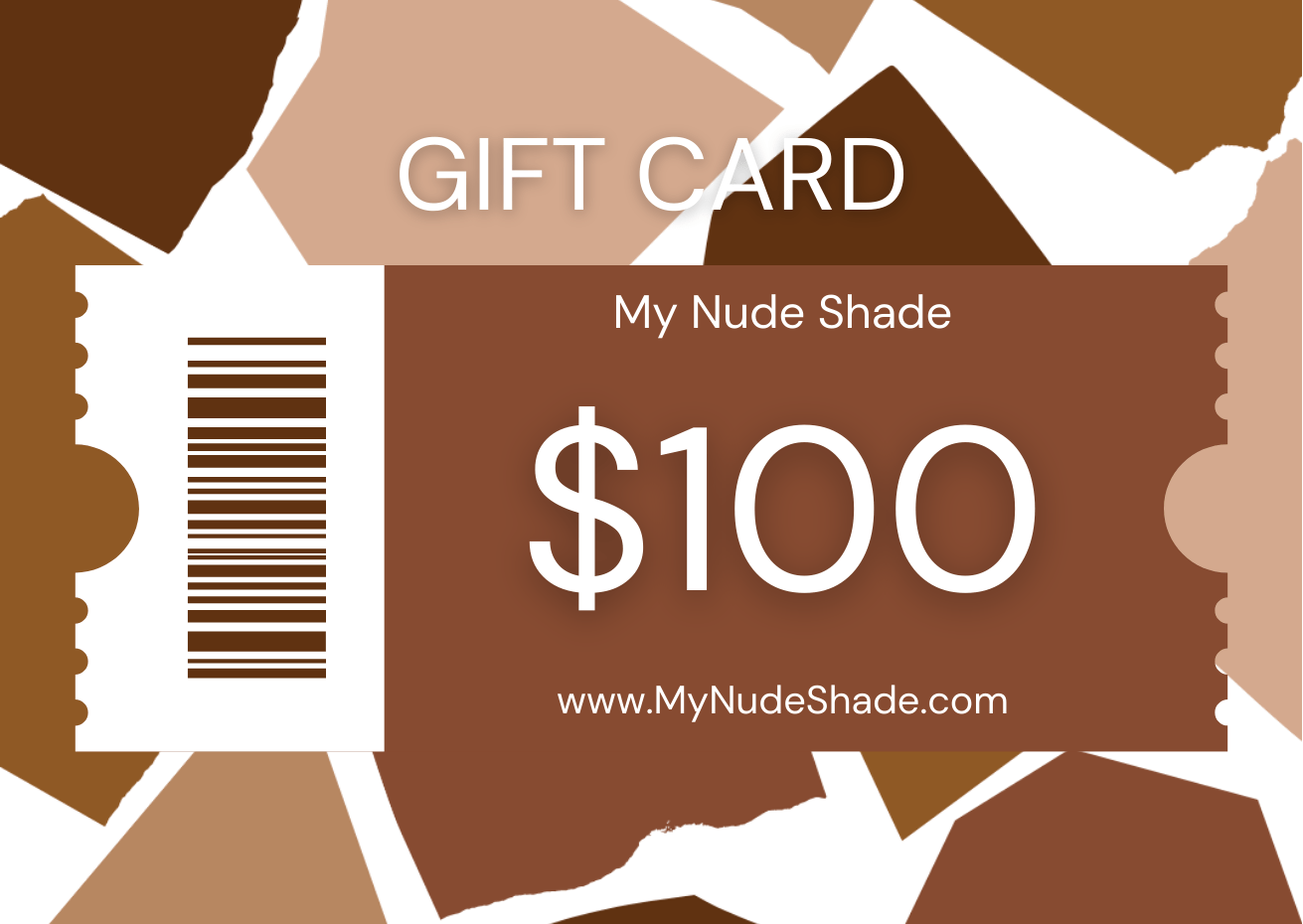 Online $100 USD gift card to use on online purchases for performers of color.