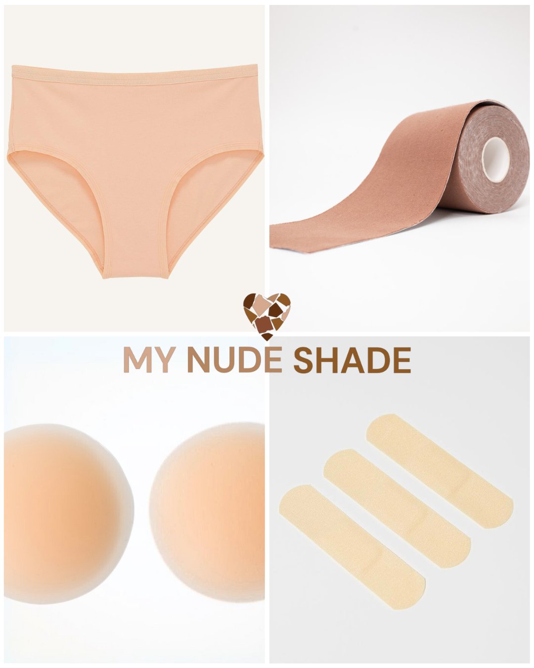 My Nude Shade Light to Tan Starter Bundle