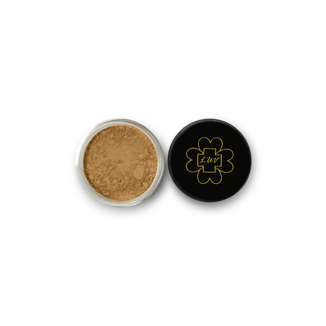 organic mineral foundation satin finish for tan to brown skin