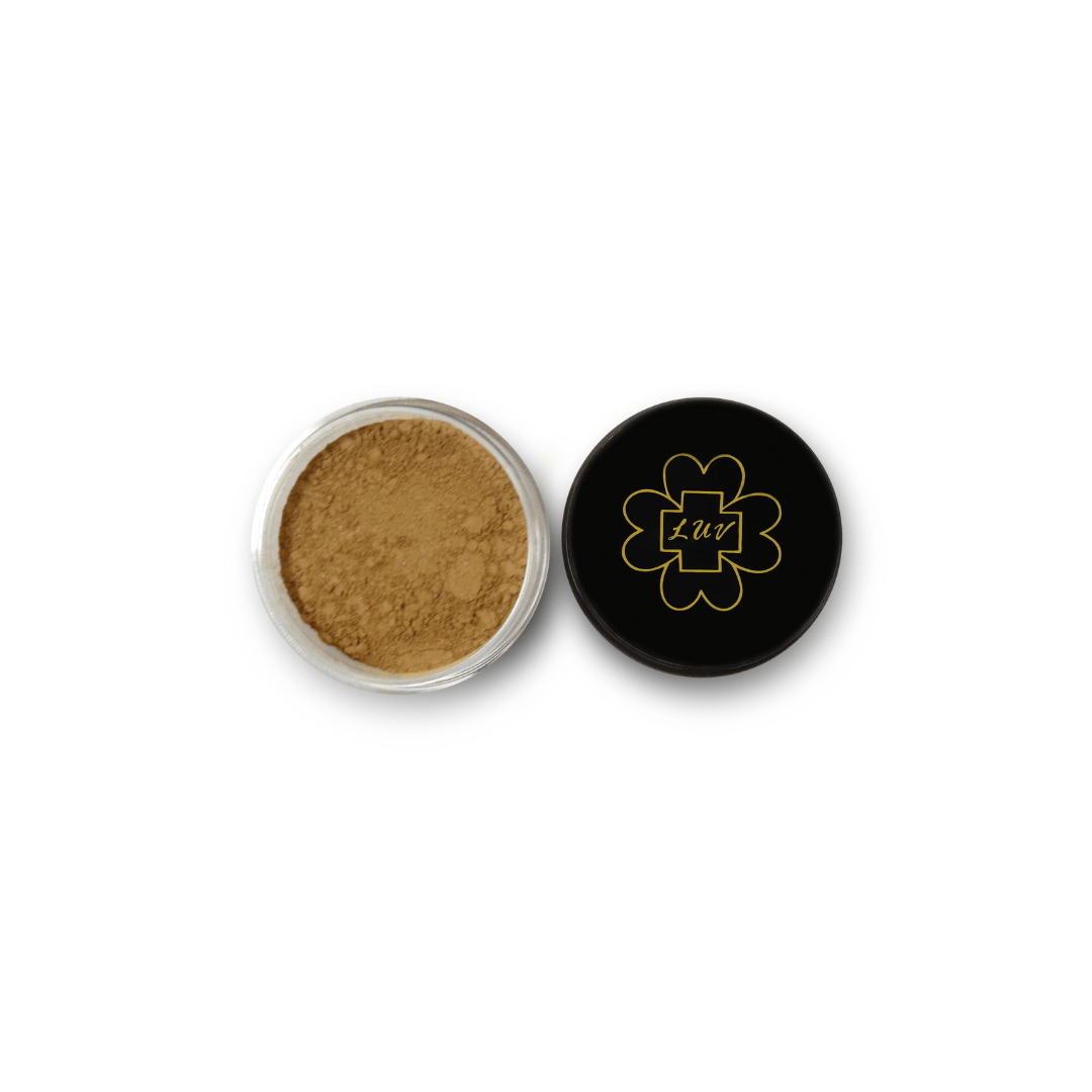 organic mineral foundation satin finish for brown skin